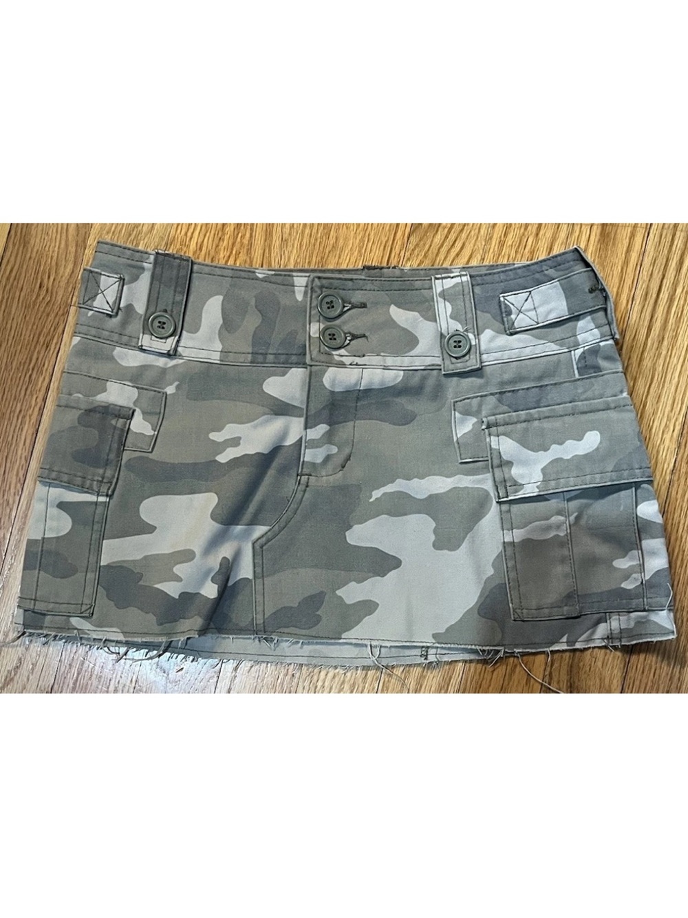 Abercrombie & fitch Camo Cargo Mini Skirt 8